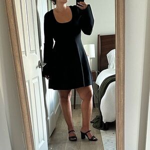 Black & Other Stories long sleeve mini dress, NWT